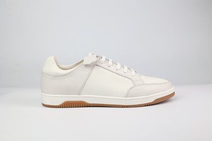 SL/61 Sneakers En Cuir Perfore Blanc