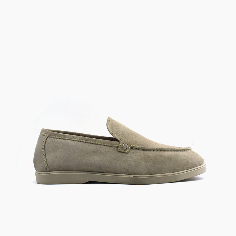 16 Mocassin Daim Beige