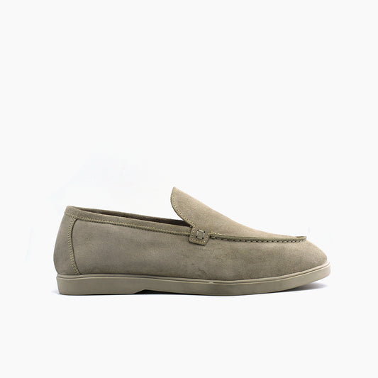 16 Mocassin Daim Beige