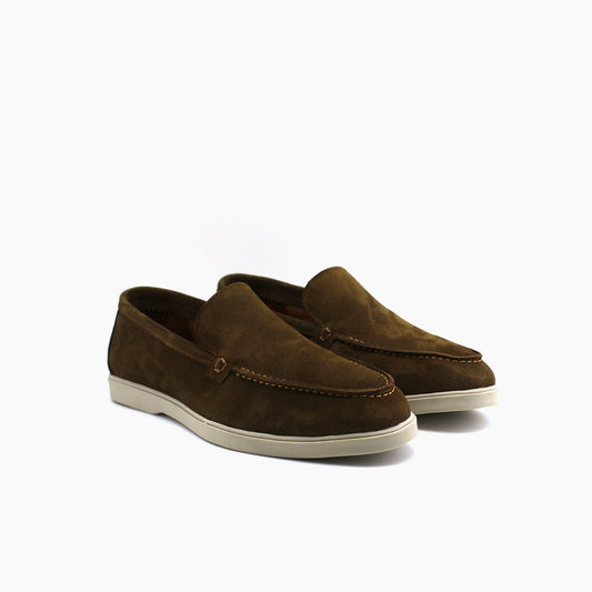 16 Mocassin Daim Marron