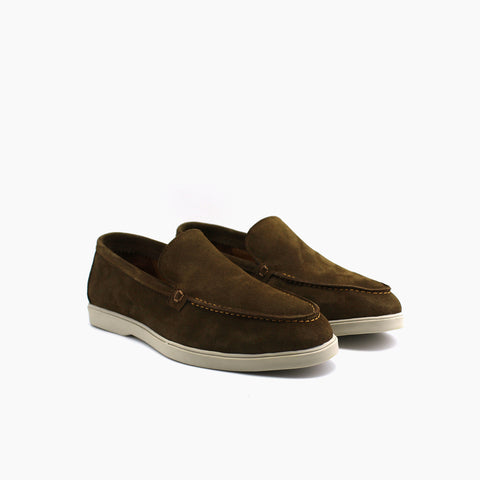 16 Mocassin Daim Marron