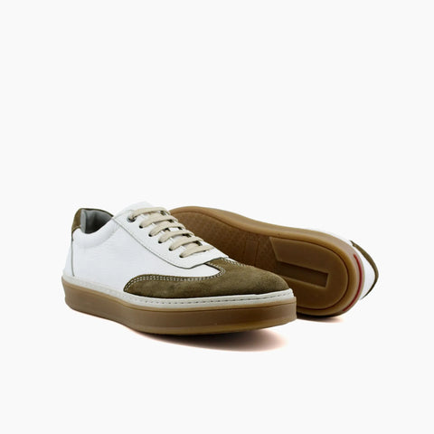 R77 Basket Blanc Kaki