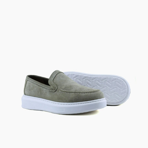 S44 Mocassin Gris Daim