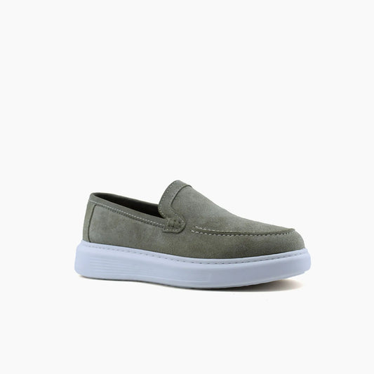 S44 Mocassin Gris Daim
