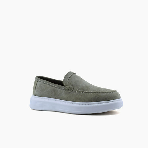 S44 Mocassin Gris Daim