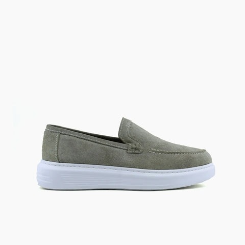 S44 Mocassin Gris Daim