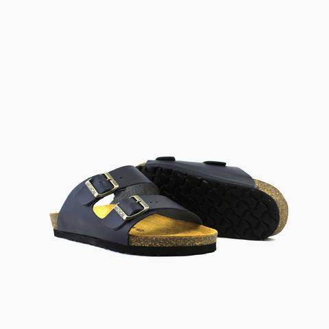 L14 Sandale Bleu marine