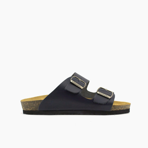 L14 Sandale Bleu marine